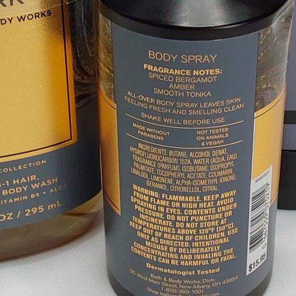 BATH & BODY WORKS 'AFTER DARK' 3-PIECE GIFT SET BODY WASH, LOTION & SPRAY MIST - Picture 12 of 16